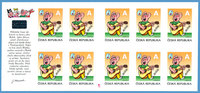 Booklet of stamps - inside