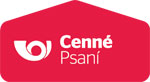 Cenné psaní logo - Česká pošta