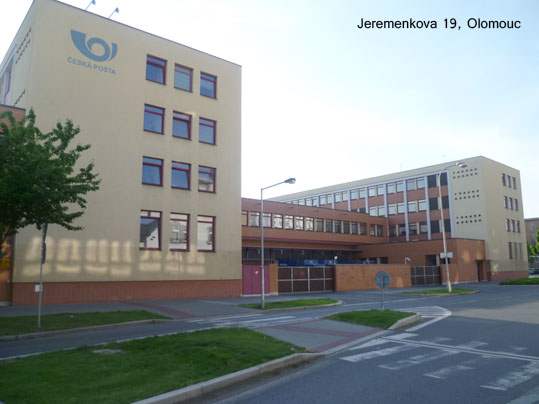 SPU Olomouc, jeremenkova 19