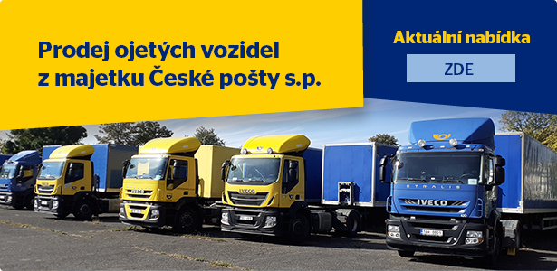 Prodej ojetých vozidel z majetku ČP