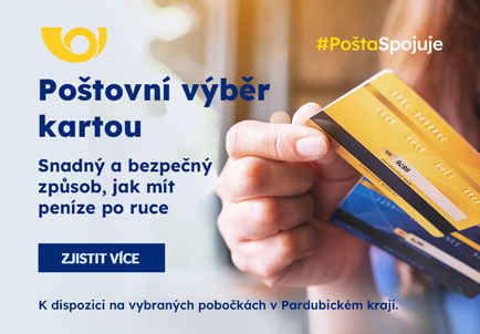 Poštovní výběr kartou